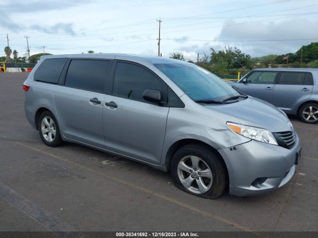 TOYOTA SIENNA 2017 5tdzz3dc5hs840299