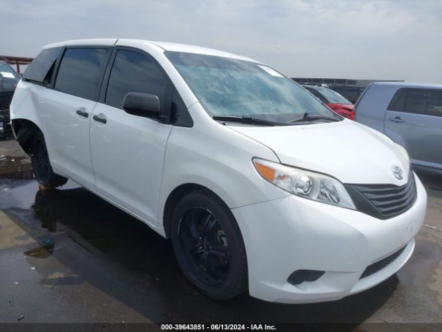 TOYOTA SIENNA 2017 5tdzz3dc6hs802824