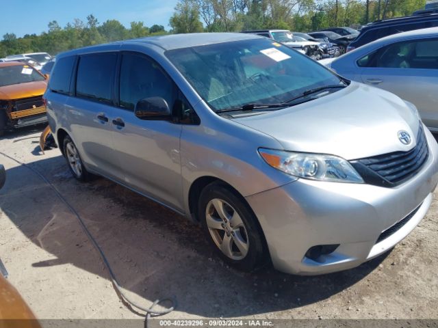 TOYOTA SIENNA 2017 5tdzz3dc6hs873831