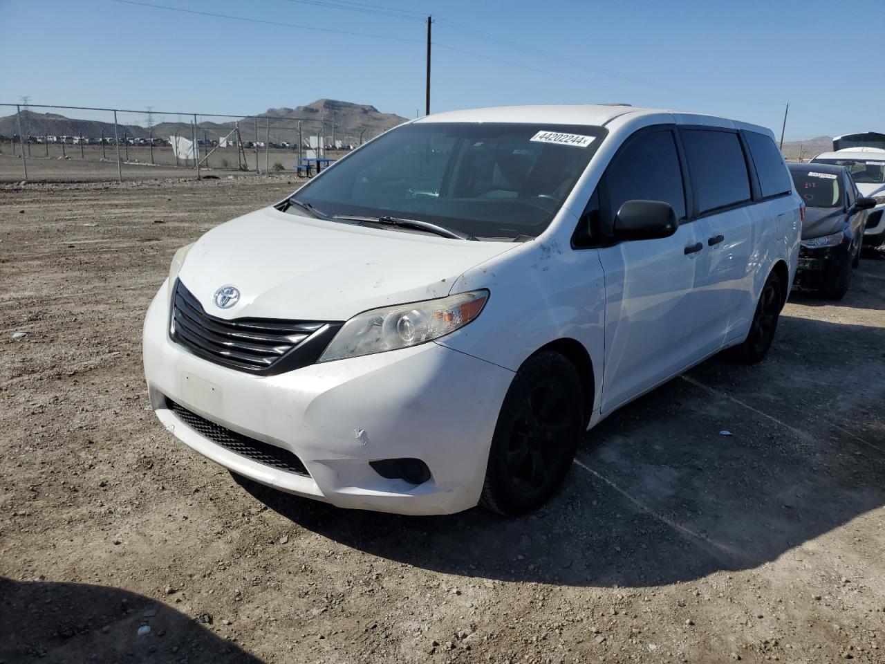 TOYOTA SIENNA 2017 5tdzz3dc7hs766917