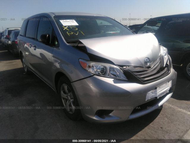 TOYOTA SIENNA 2017 5tdzz3dc7hs884305