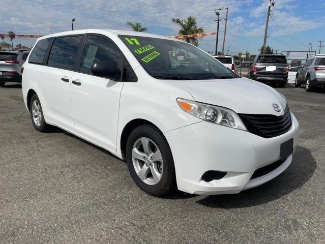 TOYOTA SIENNA 2017 5tdzz3dc9hs810304