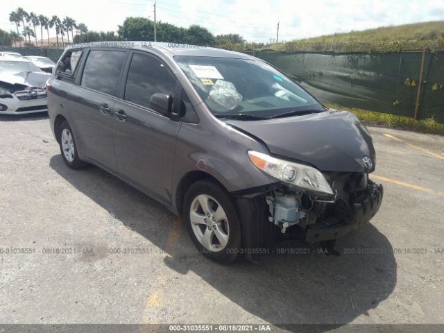 TOYOTA SIENNA 2017 5tdzz3dc9hs848504