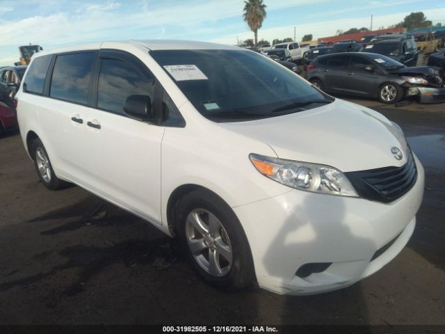 TOYOTA SIENNA 2017 5tdzz3dc9hs853993