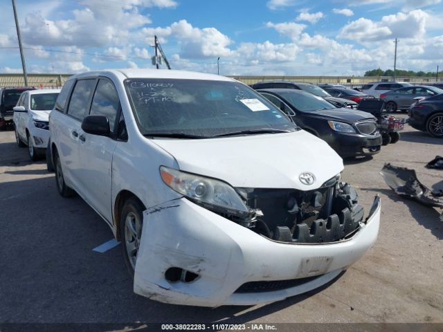 TOYOTA SIENNA 2017 5tdzz3dcxhs852383