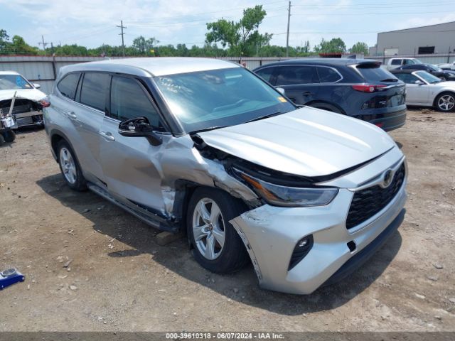 TOYOTA HIGHLANDER 2021 5tdzzrah0ms078495