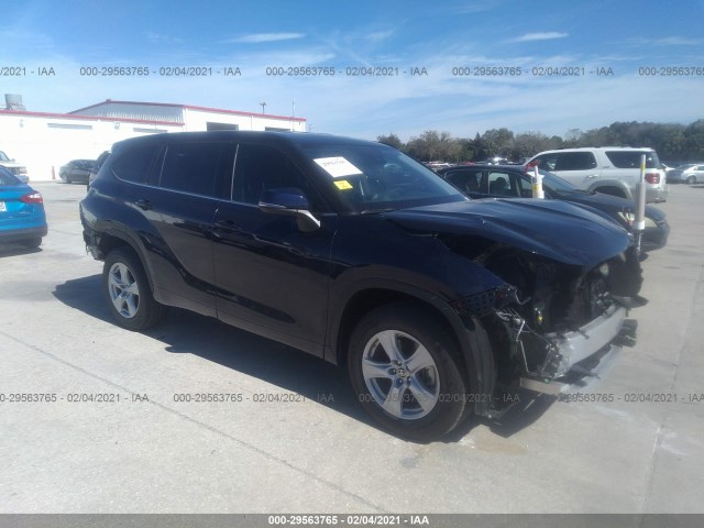 TOYOTA HIGHLANDER 2020 5tdzzrah1ls017459