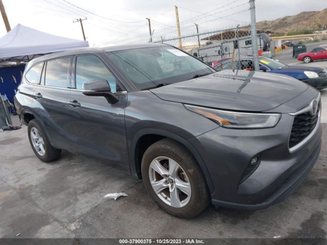 TOYOTA HIGHLANDER 2021 5tdzzrah1ms061222