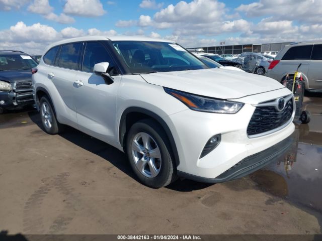 TOYOTA HIGHLANDER 2021 5tdzzrah2ms054831