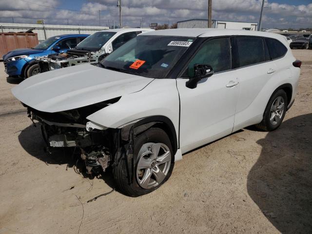 TOYOTA HIGHLANDER 2022 5tdzzrah2ns556093