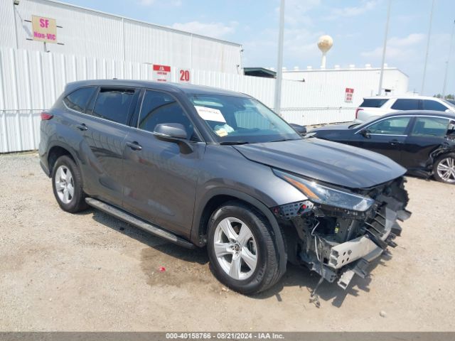 TOYOTA HIGHLANDER 2022 5tdzzrah2ns556532