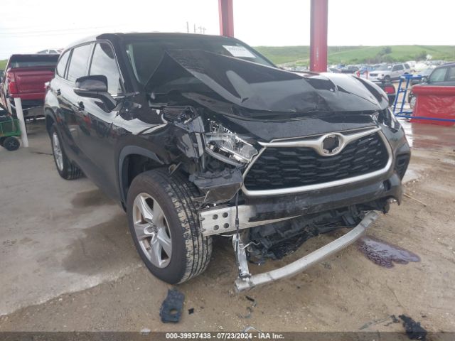 TOYOTA HIGHLANDER 2020 5tdzzrah3ls024347