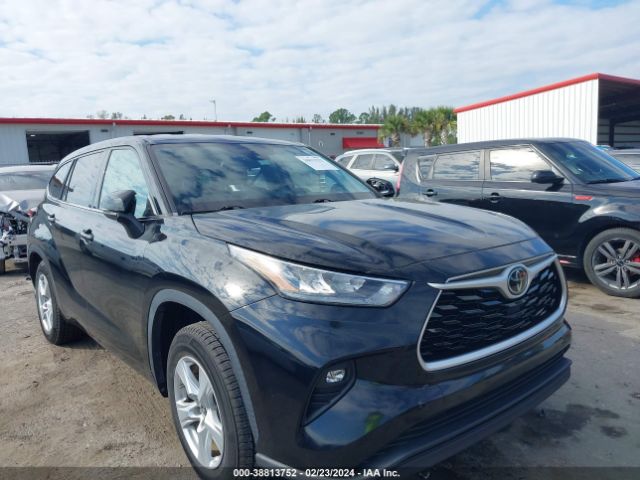 TOYOTA HIGHLANDER 2020 5tdzzrah3ls512486