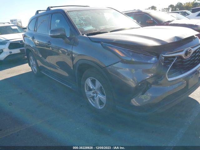 TOYOTA HIGHLANDER 2022 5tdzzrah3ns552117