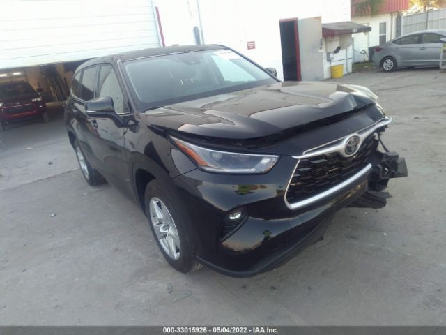 TOYOTA HIGHLANDER 2021 5tdzzrah4ms059917