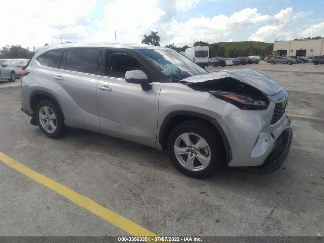 TOYOTA HIGHLANDER 2022 5tdzzrah4ns113685