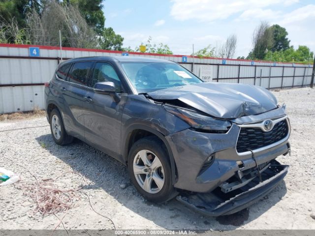 TOYOTA HIGHLANDER 2022 5tdzzrah4ns134598