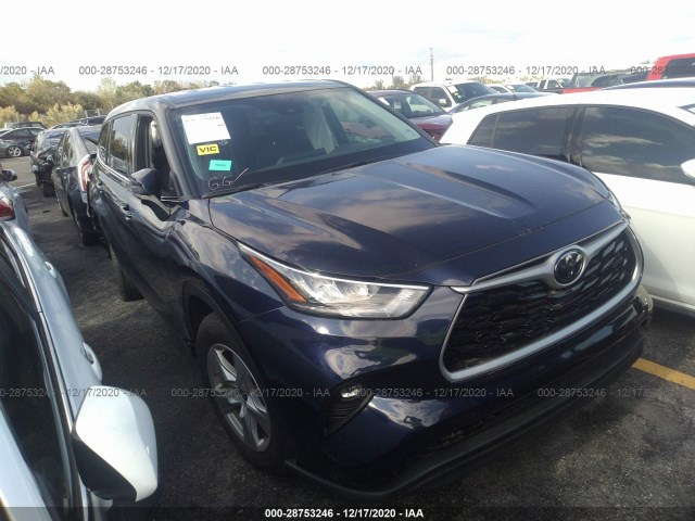 TOYOTA HIGHLANDER 2020 5tdzzrah5ls028755