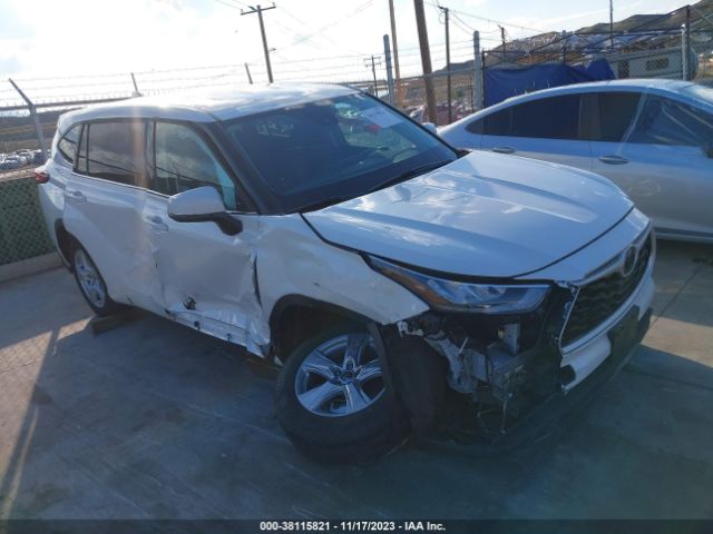 TOYOTA HIGHLANDER 2020 5tdzzrah5ls029873