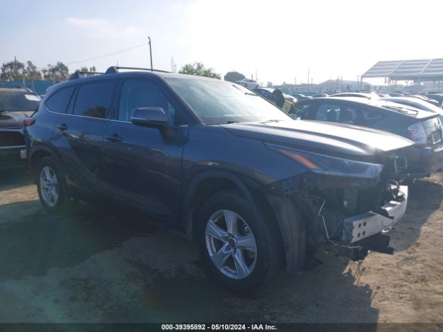 TOYOTA HIGHLANDER 2021 5tdzzrah5ms045752