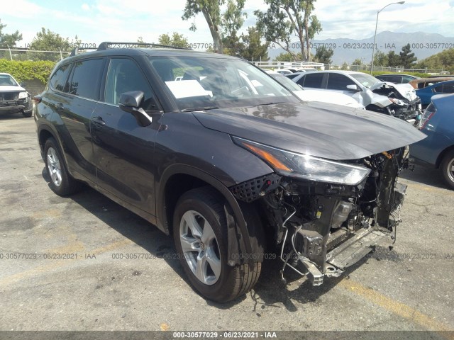 TOYOTA HIGHLANDER 2021 5tdzzrah5ms521949