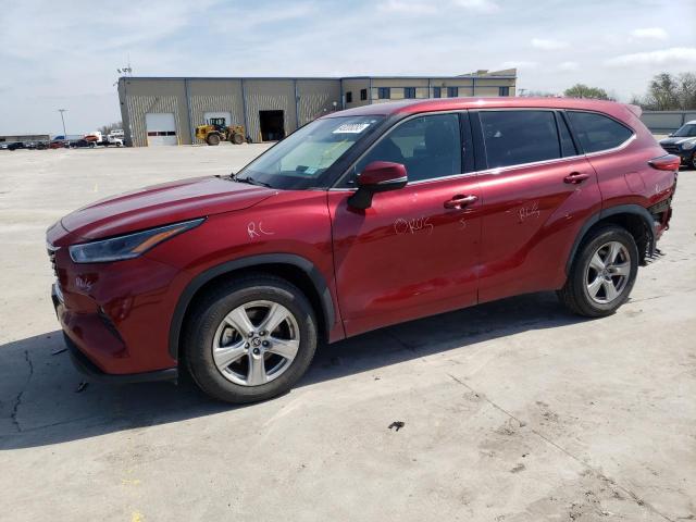 TOYOTA HIGHLANDER 2021 5tdzzrah5ms532031