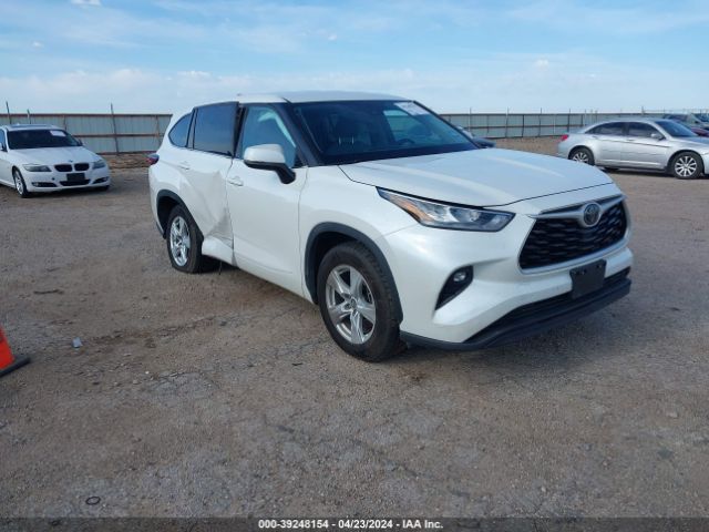 TOYOTA HIGHLANDER 2020 5tdzzrah6ls021409