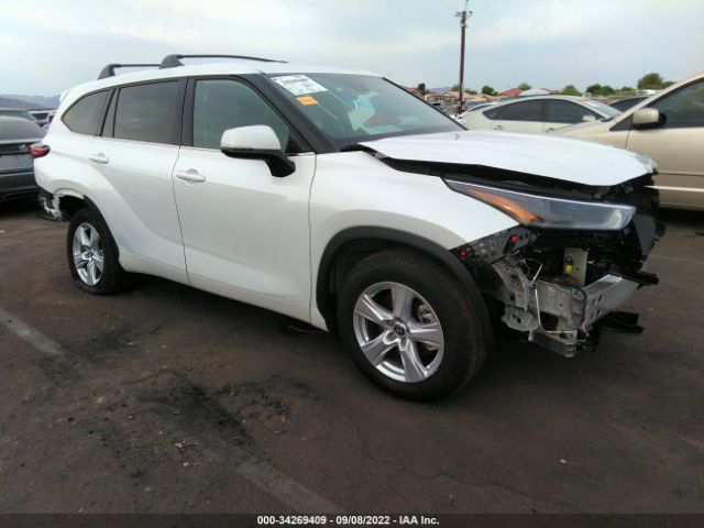 TOYOTA HIGHLANDER 2022 5tdzzrah6ns538776