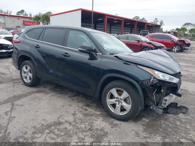 TOYOTA HIGHLANDER 2020 5tdzzrah7ls507162