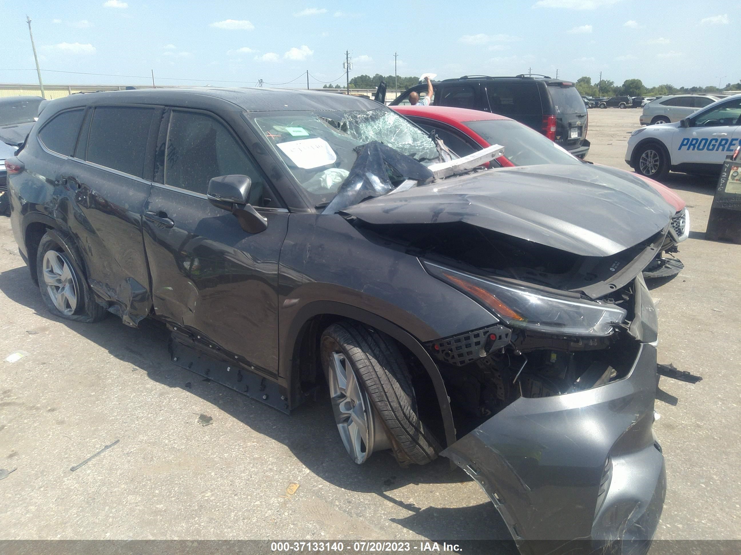 TOYOTA HIGHLANDER 2021 5tdzzrah7ms087159