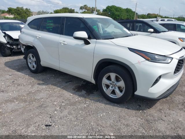 TOYOTA HIGHLANDER 2021 5tdzzrah7ms530507