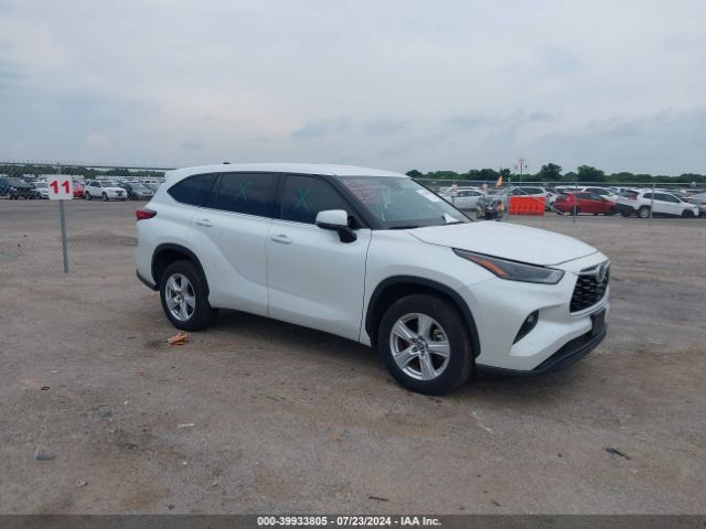 TOYOTA HIGHLANDER 2022 5tdzzrah7ns133767