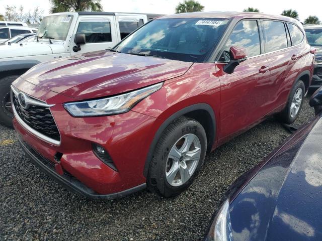 TOYOTA HIGHLANDER 2020 5tdzzrah8ls514198