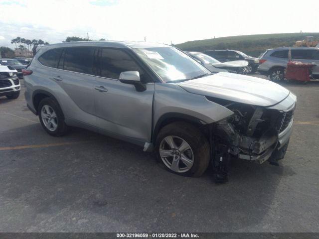 TOYOTA HIGHLANDER 2021 5tdzzrah8ms527888