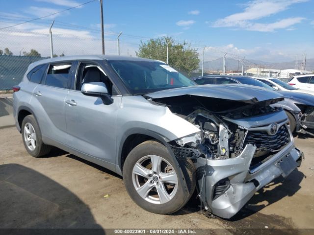 TOYOTA HIGHLANDER 2021 5tdzzrah9ms041607