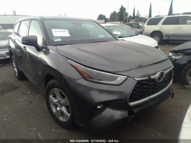 TOYOTA HIGHLANDER 2021 5tdzzrahxms076141