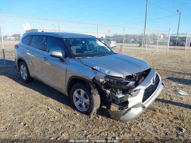 TOYOTA HIGHLANDER 2022 5tdzzrahxns110256