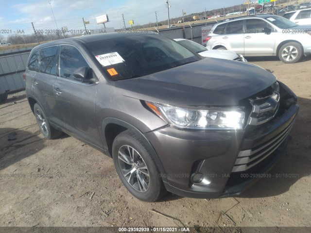 TOYOTA HIGHLANDER 2017 5tdzzrfh0hs211710