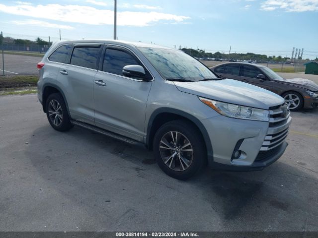 TOYOTA HIGHLANDER 2017 5tdzzrfh0hs216759