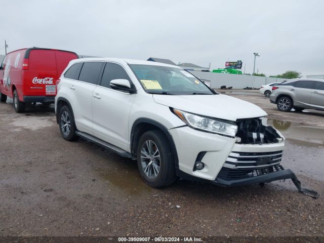 TOYOTA HIGHLANDER 2017 5tdzzrfh0hs226627