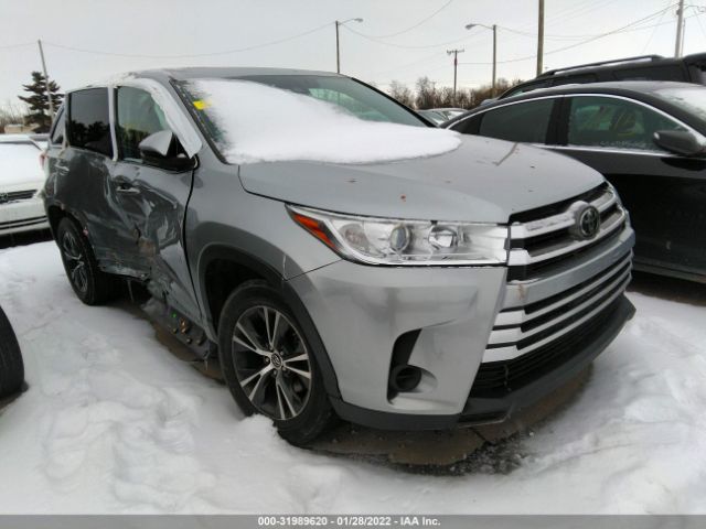 TOYOTA HIGHLANDER 2018 5tdzzrfh0js238802