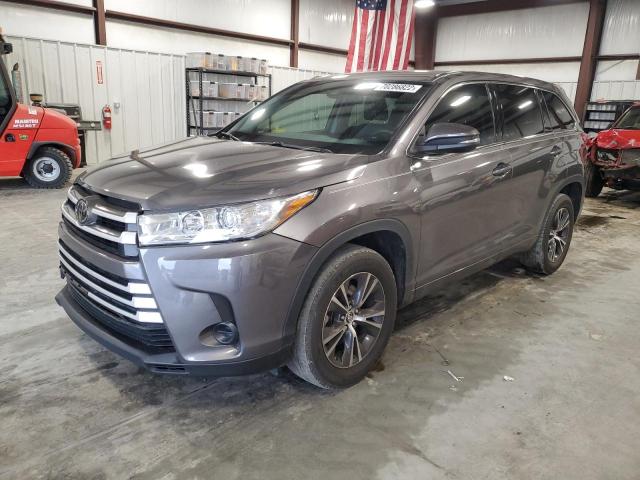 TOYOTA HIGHLANDER 2018 5tdzzrfh0js244342