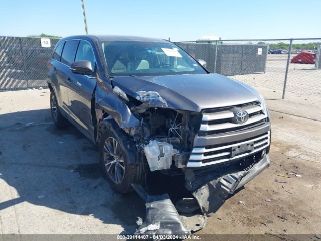 TOYOTA HIGHLANDER 2018 5tdzzrfh0js251047