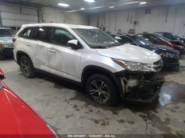 TOYOTA HIGHLANDER 2019 5tdzzrfh0ks313287