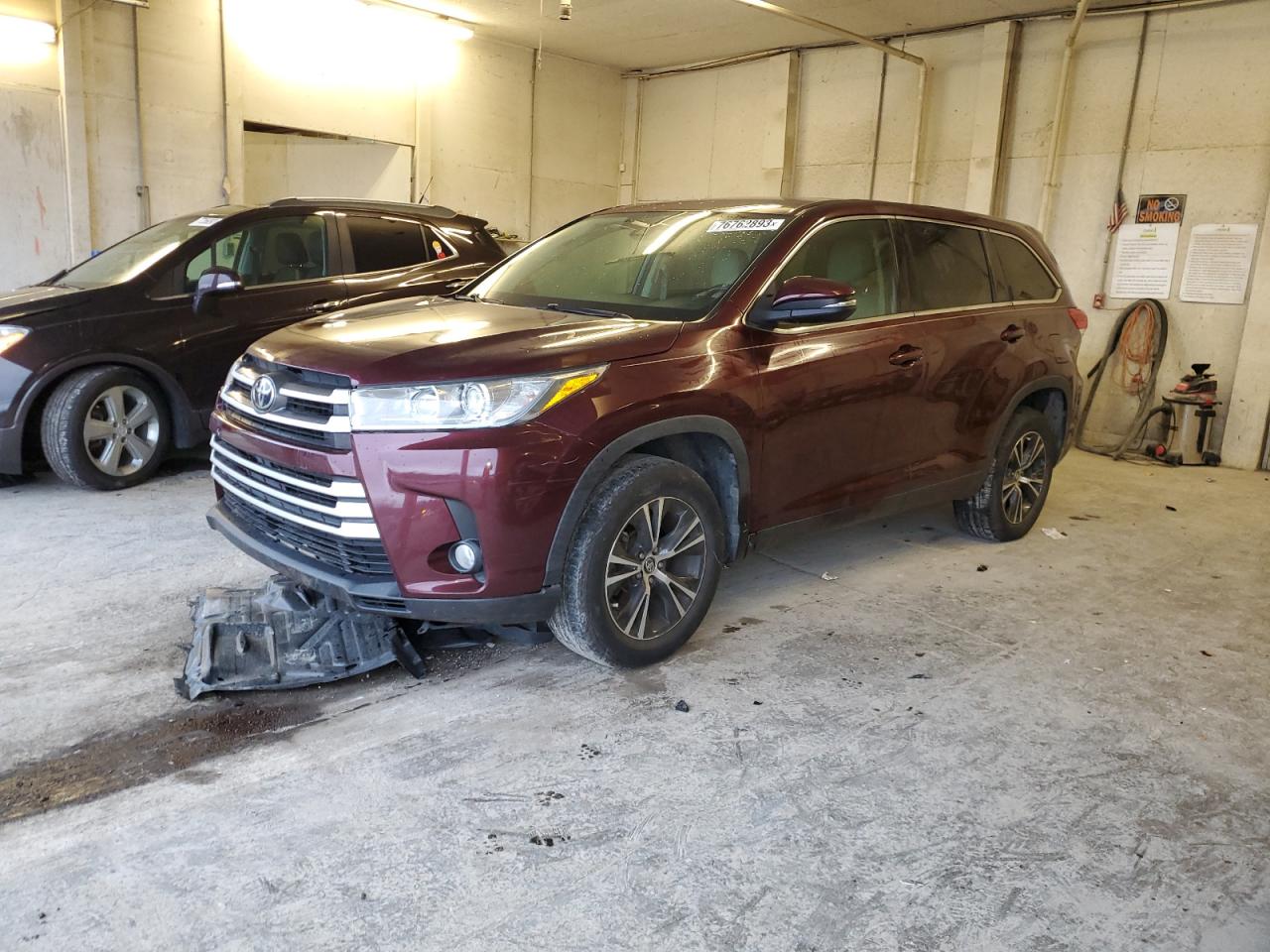 TOYOTA HIGHLANDER 2019 5tdzzrfh0ks326105