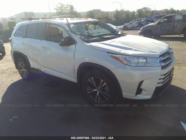 TOYOTA HIGHLANDER 2019 5tdzzrfh0ks327593