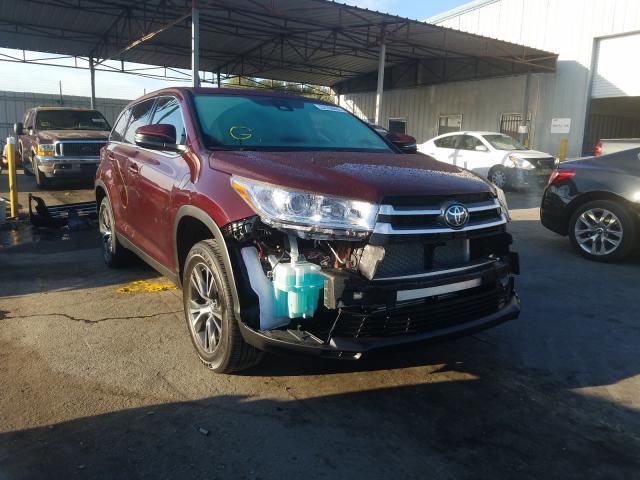 TOYOTA HIGHLANDER 2019 5tdzzrfh0ks353871