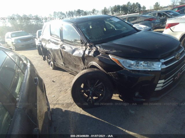 TOYOTA HIGHLANDER 2017 5tdzzrfh1hs202739