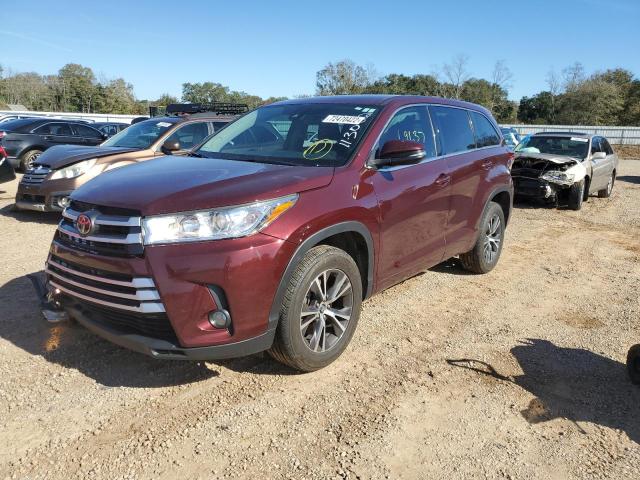 TOYOTA HIGHLANDER 2017 5tdzzrfh1hs228838