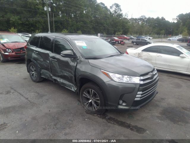 TOYOTA HIGHLANDER 2018 5tdzzrfh1js248061